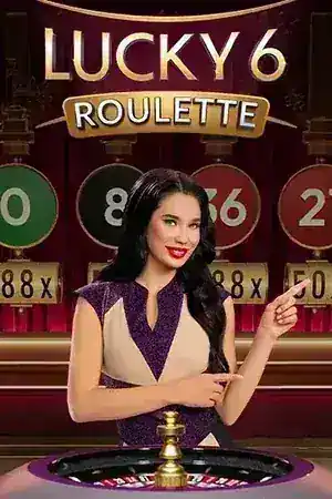 Lucky 6 Roulette live table by Pragmatic Play Live